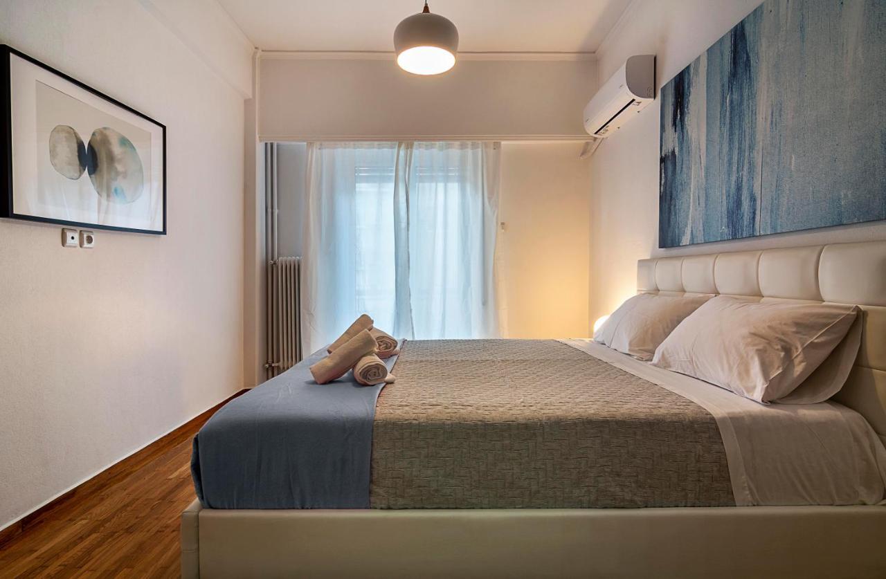 Elegant, Spacious & Minimalist Aptm W/Balcony Lejlighed Athen Eksteriør billede