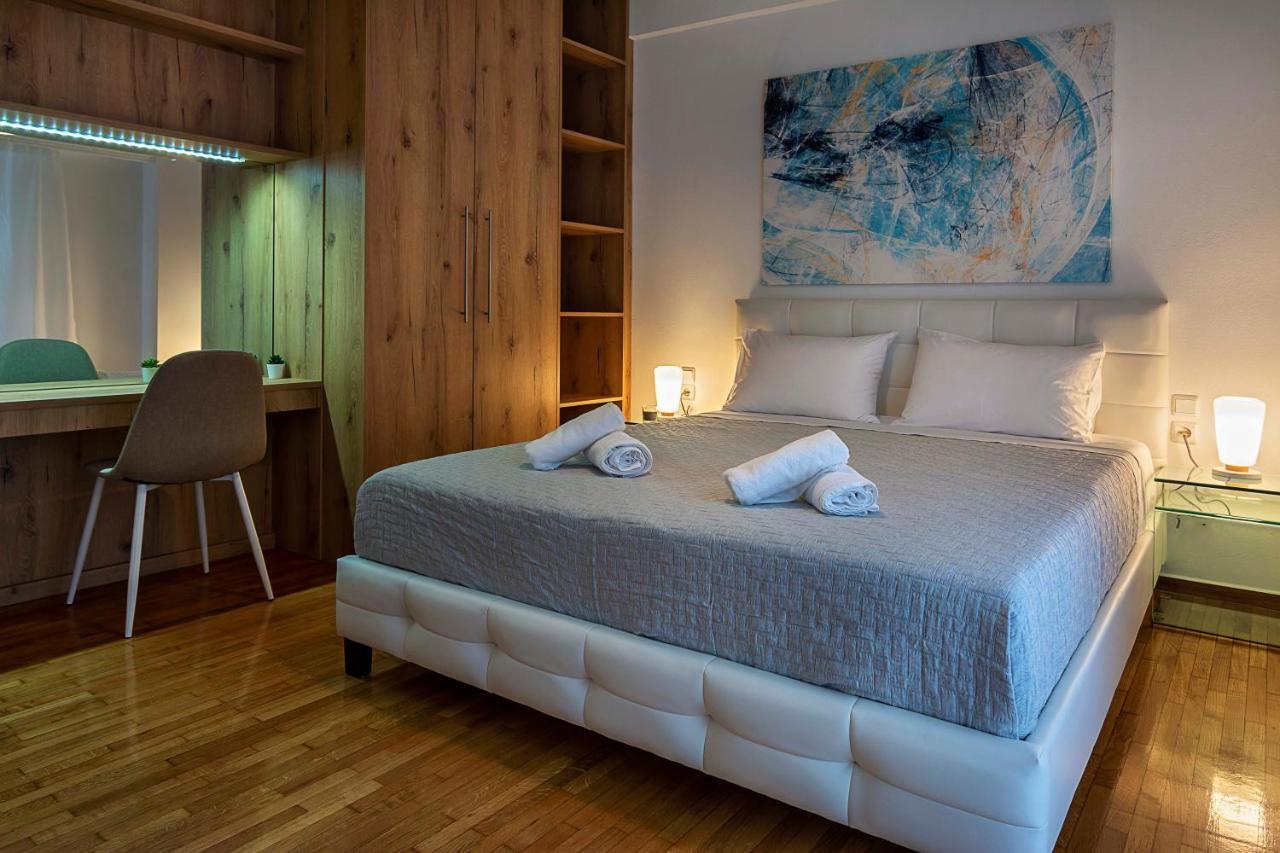 Elegant, Spacious & Minimalist Aptm W/Balcony Lejlighed Athen Eksteriør billede
